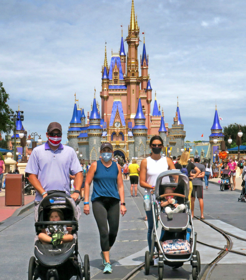 Disney is fully opened and requiring masks and implementing social distancing to keep the parks safe and guests safe. Disney continues to spread the magic making holidays special again for those traveling. 