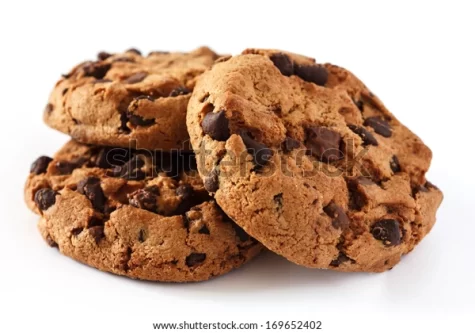 Chocolate Chip cookies with the same size and look as Insomnia and Crumbl. Let the Cookie Battle commence! Photo courtesy of Shutterstock