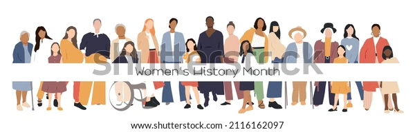 Women’s History Month takes place during the month of March. The celebration began in 1987. Photo courtesy of Shutterstock