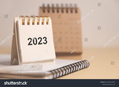 A calendar shows the year 2023. Here is a summary of the events that transpired from the months of January to May. Photo courtesy of Shutterstock