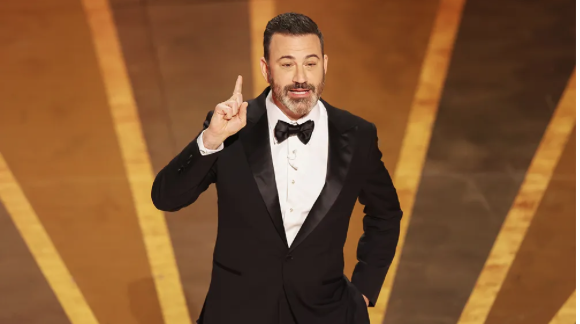 Jimmy Kimmel at the Oscars 2024.
Photo taken from Variety article.
