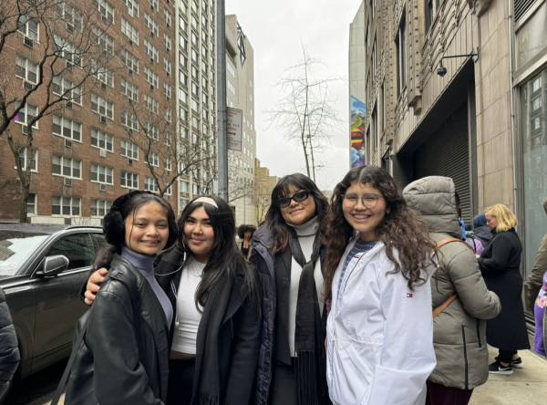 Model U.N Club members, from left to right, Grace Tolentino, Hailey Garcia, Diana Maldonado, Daniela Barraza. Photo courtesy of Diana Maldonado.