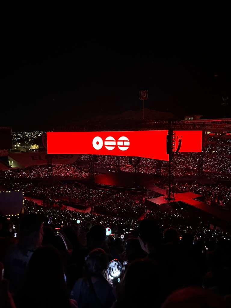 BTS Concert at the SunBowl.
Photo Courtesy of Laura Olvera-Escobar.